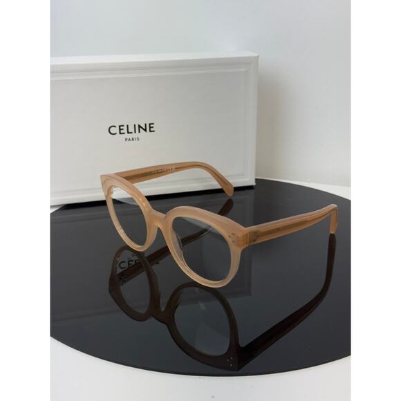 NEW Celine CL50093I Eyeglasses Frames Milky Pink - Picture 3 of 8